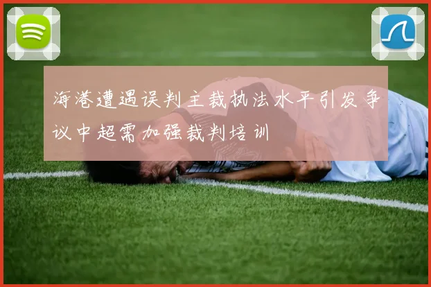 海港遭遇误判主裁执法水平引发争议中超需加强裁判培训
